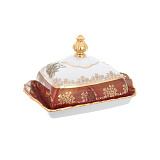 Столовый сервиз на 6 персон Queen's Crown Охота Красная