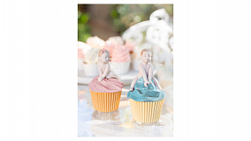 Фигурка Lladro Мой сладкий капкейк, мальчик 8х14 см, фарфор