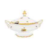 Столовый сервиз на 6 персон Queen's Crown Золотая роза