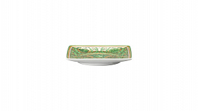 Блюдо квадратное Rosenthal Versace Медуза Диадема зеленая 12 см