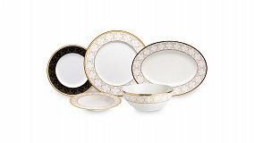 Столовый сервиз на 6 персон Трефолио Noritake, 20 предмета